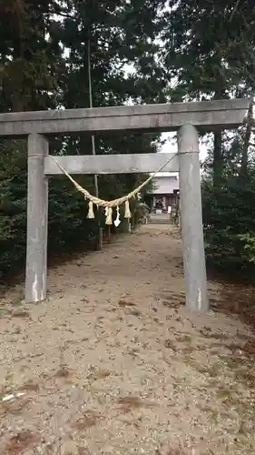 志波姫神社の鳥居