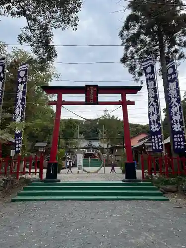 加紫久利神社の鳥居