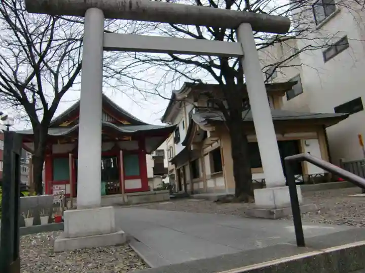 浅草富士浅間神社の鳥居