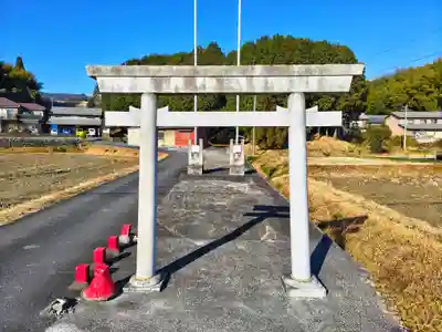 春日社(小山)の鳥居
