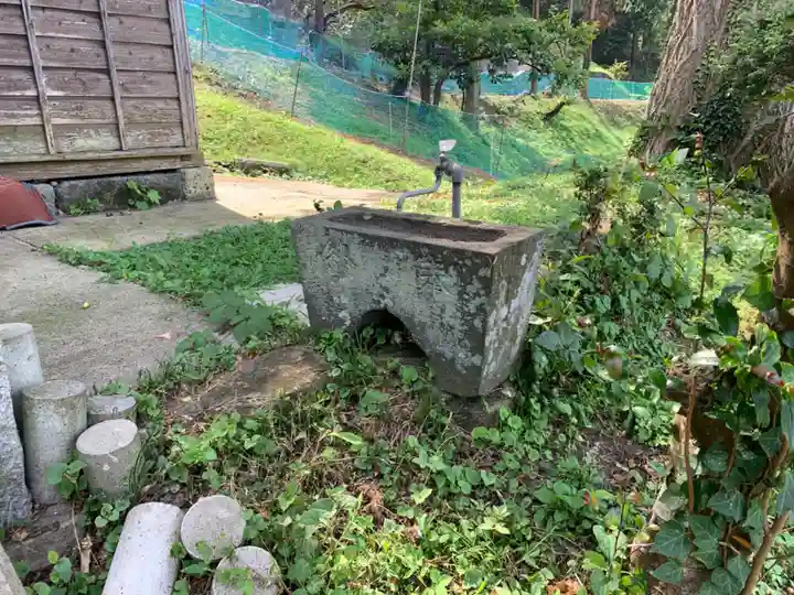 山神神社の手水舎