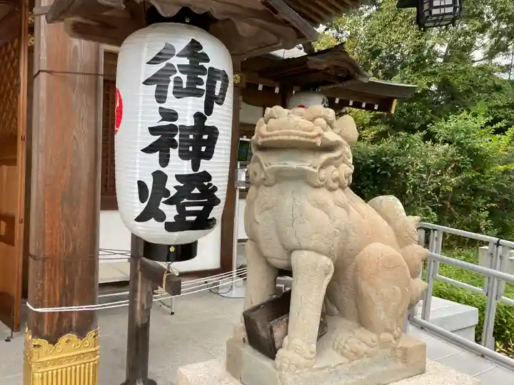 伊和志津神社の狛犬