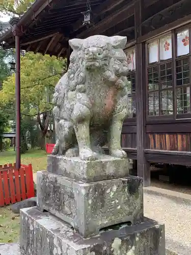 乎疑原神社の狛犬