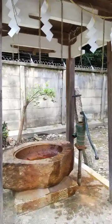 春日神社の手水舎