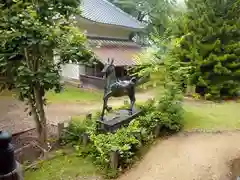 松尾寺の狛犬