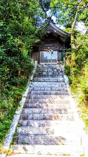 阿奈志神社の本殿・本堂