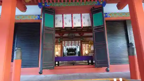 美濃國一宮　南宮大社の本殿・本堂