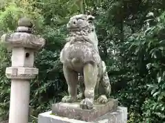 忍　諏訪神社・東照宮　の狛犬