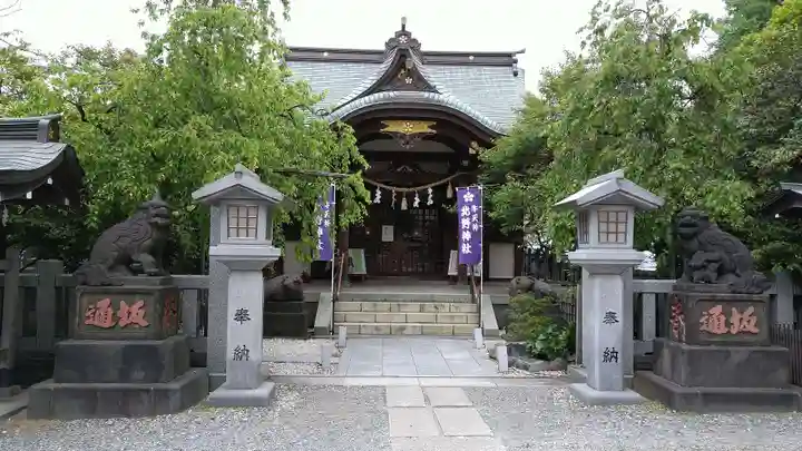 牛天神北野神社の本殿・本堂