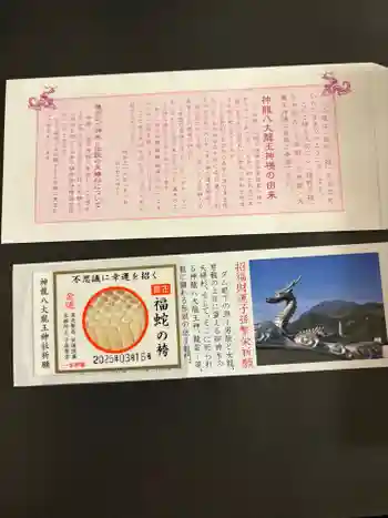 神龍八大龍王神社の御朱印 2025年03月