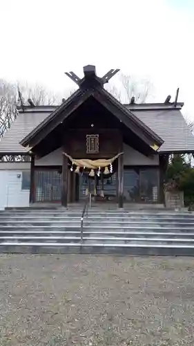奈井江神社の本殿・本堂