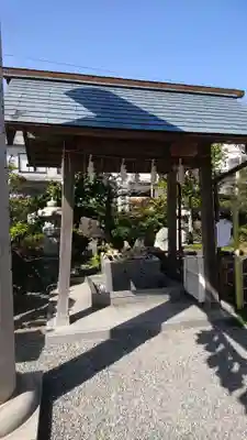 尾張猿田彦神社の手水舎