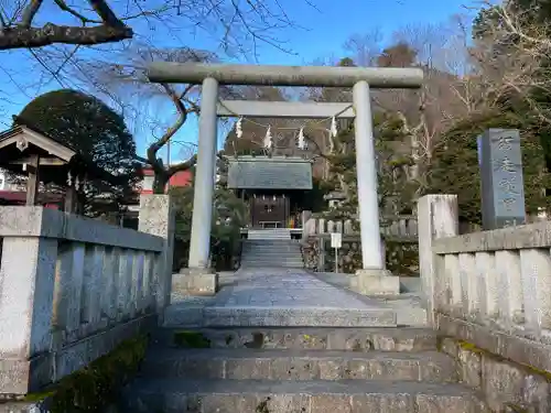 須走護國神社の鳥居