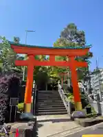 穴八幡宮の鳥居