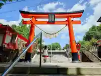 扇森稲荷神社の鳥居