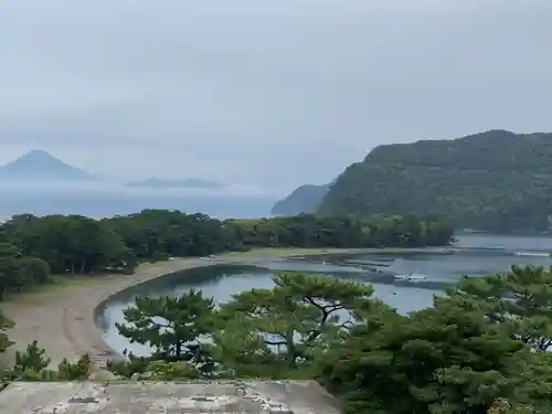 伊那下神社の景色