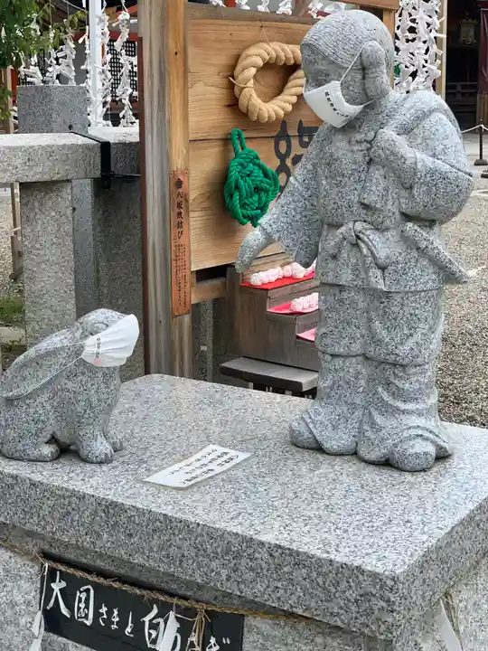 八坂神社(祇園さん)の像