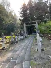 塩原八幡宮の鳥居