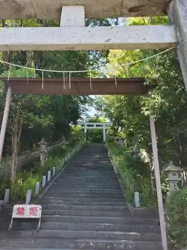 二本松神社の鳥居