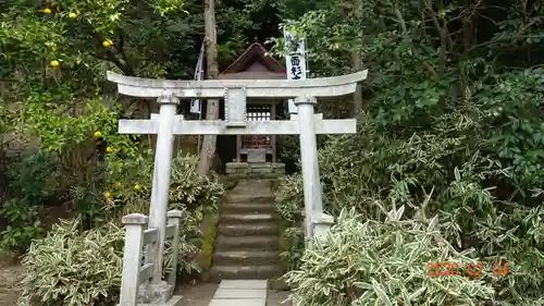 杉本寺の鳥居