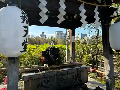 寛永寺不忍池弁天堂の手水舎