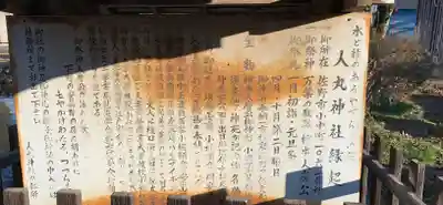 人丸神社(小中町)の歴史