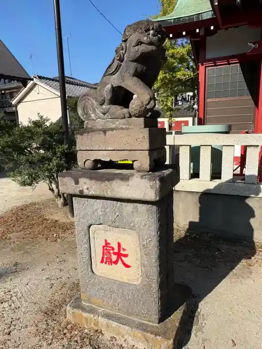 香取神社の狛犬