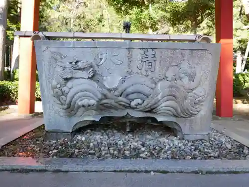 池宮神社の手水舎
