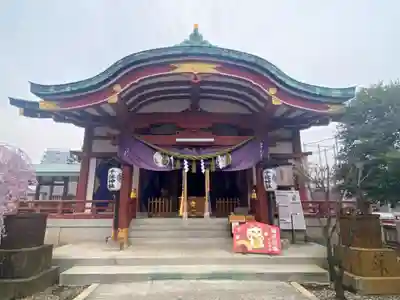千住神社の本殿・本堂