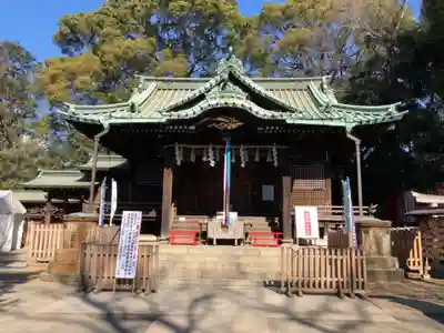 代々木八幡宮の本殿・本堂