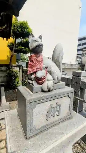 櫻株稲荷神社(水戸屋稲荷)の狛犬