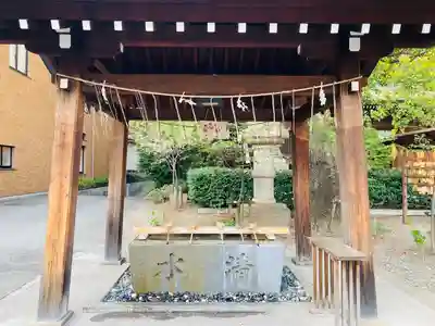 若宮八幡社の手水舎