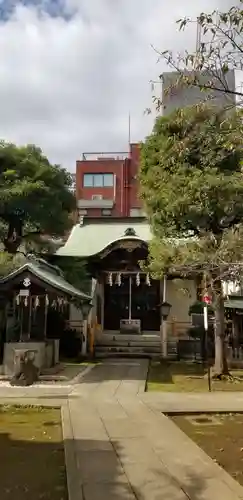 湯島御霊社の本殿・本堂