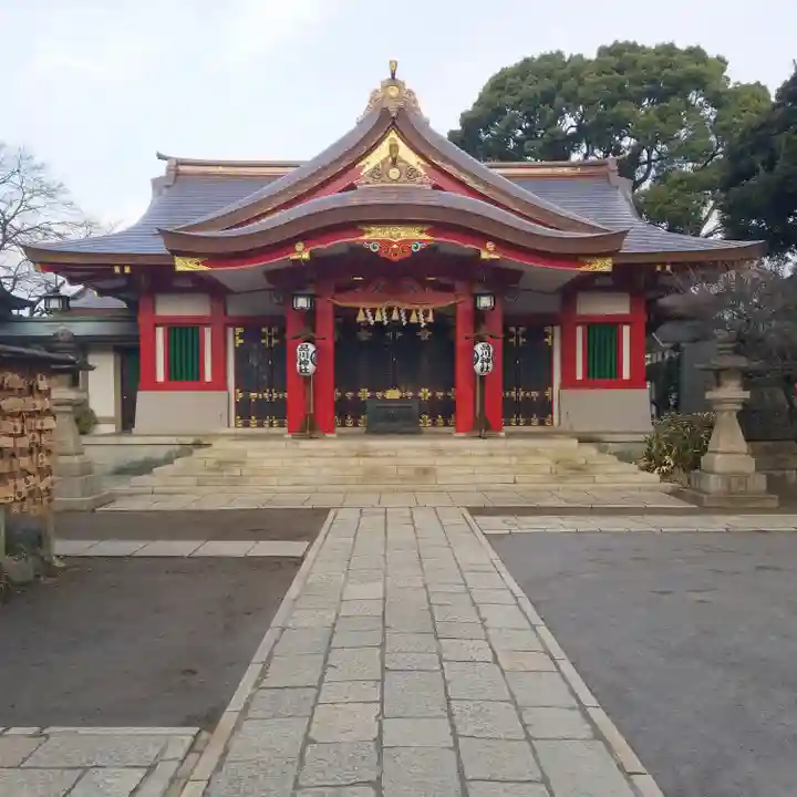 品川神社の本殿・本堂