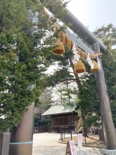 白石神社の鳥居