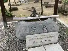 達磨寺の手水