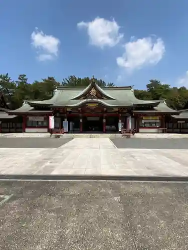 福山八幡宮の本殿