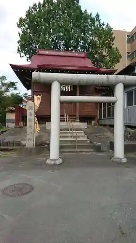 福満稲荷神社の鳥居