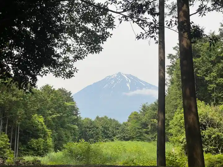 山宮浅間神社の景色