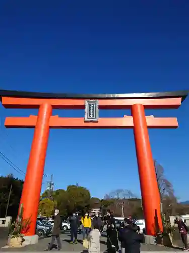 富士山本宮浅間大社の鳥居