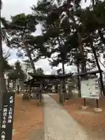 川中島古戦場八幡社の鳥居