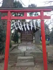 佐間天神社の鳥居