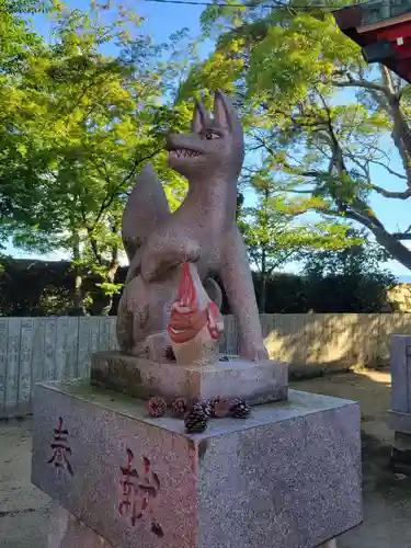 吹揚神社の狛犬