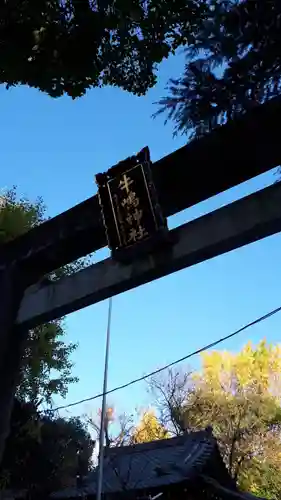 牛嶋神社の鳥居