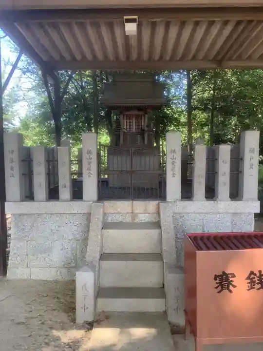 桃山八幡社の本殿・本堂