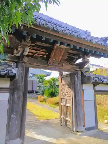 問源寺の山門・神門