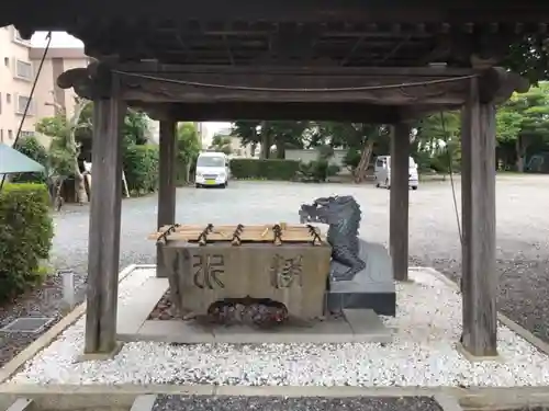 大歳神社の手水