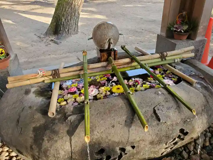 熊野神社の手水舎