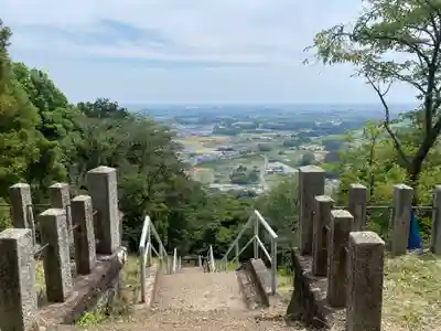 三毳神社（奥宮）の景色