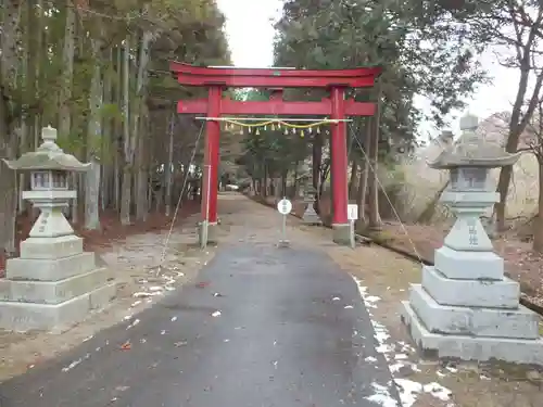 大笹原神社の鳥居